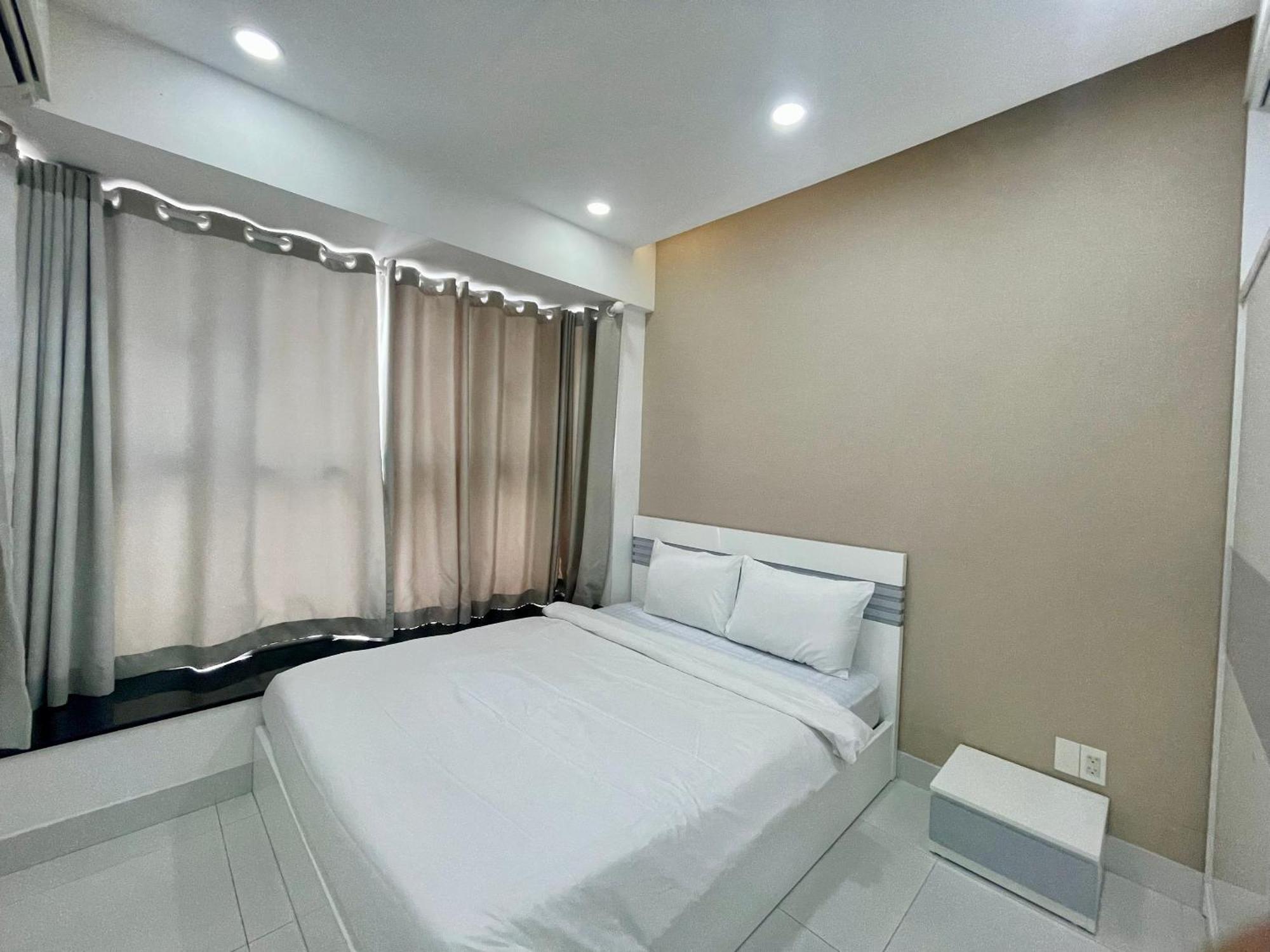 הו צ'י מין סיטי Secc Luxury 2-Br Apartment, Scenic Valley, Saigon Exhibition And Convention Center, Fv Hospital, Phu My Hung District 7 מראה חיצוני תמונה