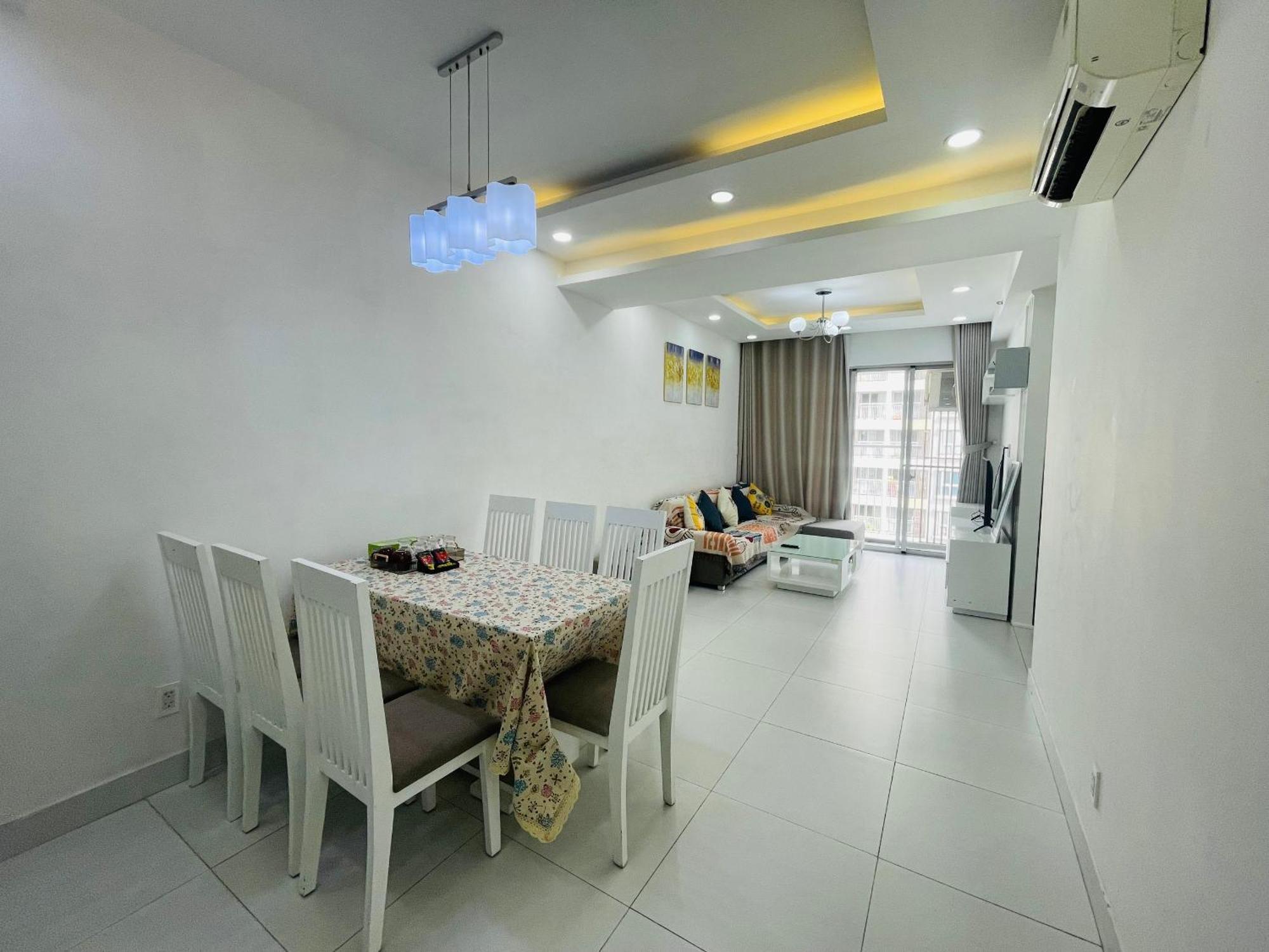 הו צ'י מין סיטי Secc Luxury 2-Br Apartment, Scenic Valley, Saigon Exhibition And Convention Center, Fv Hospital, Phu My Hung District 7 מראה חיצוני תמונה