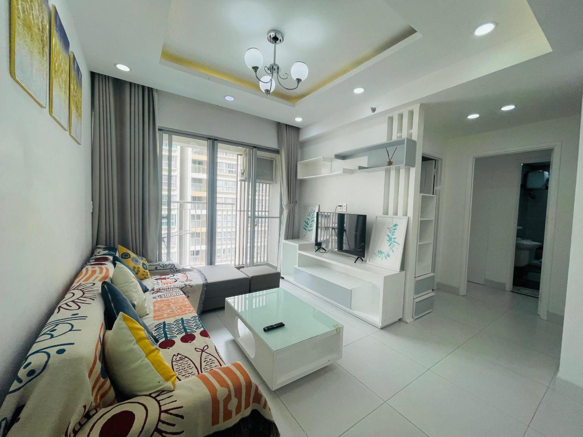 הו צ'י מין סיטי Secc Luxury 2-Br Apartment, Scenic Valley, Saigon Exhibition And Convention Center, Fv Hospital, Phu My Hung District 7 מראה חיצוני תמונה