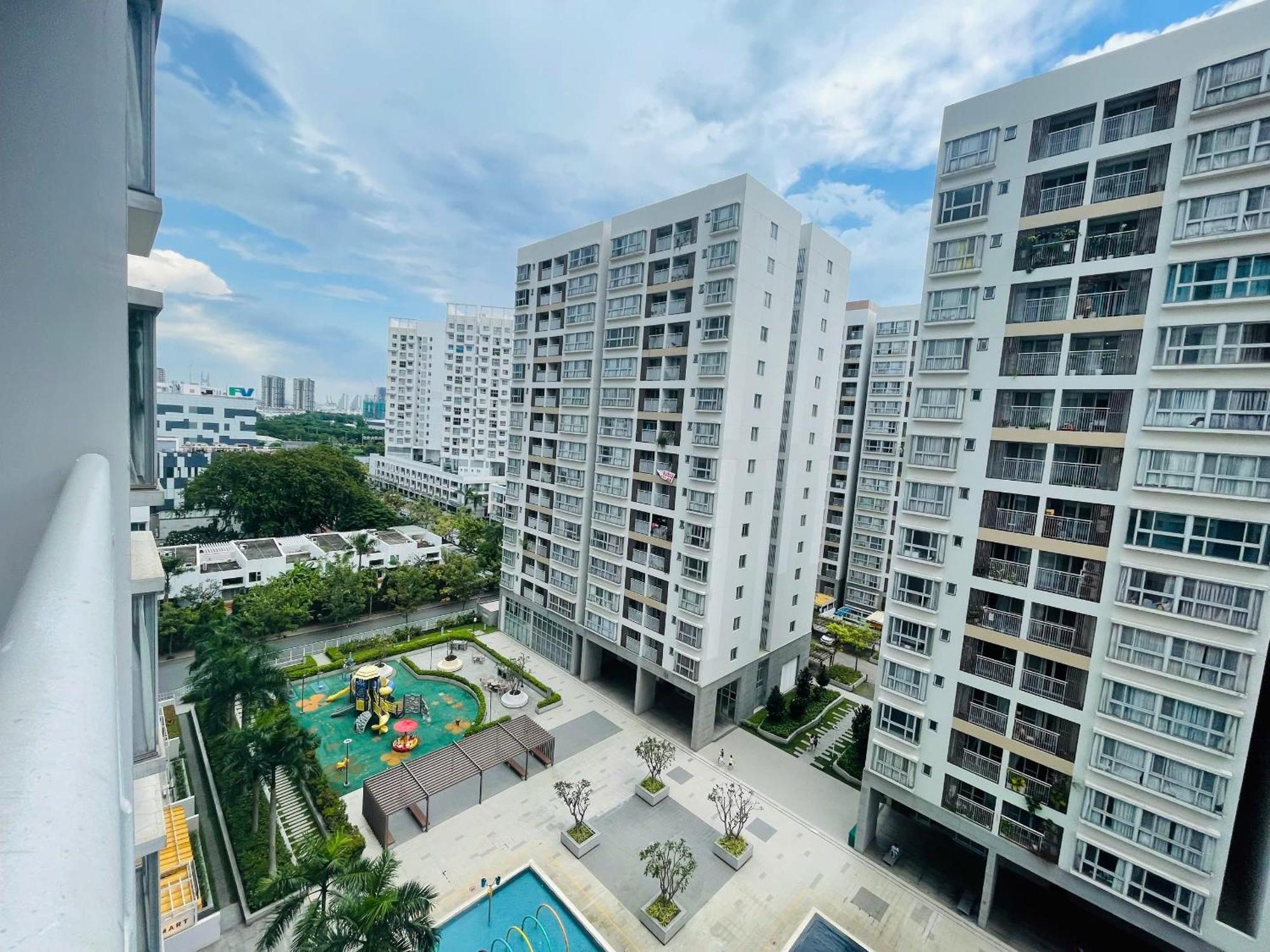 הו צ'י מין סיטי Secc Luxury 2-Br Apartment, Scenic Valley, Saigon Exhibition And Convention Center, Fv Hospital, Phu My Hung District 7 מראה חיצוני תמונה