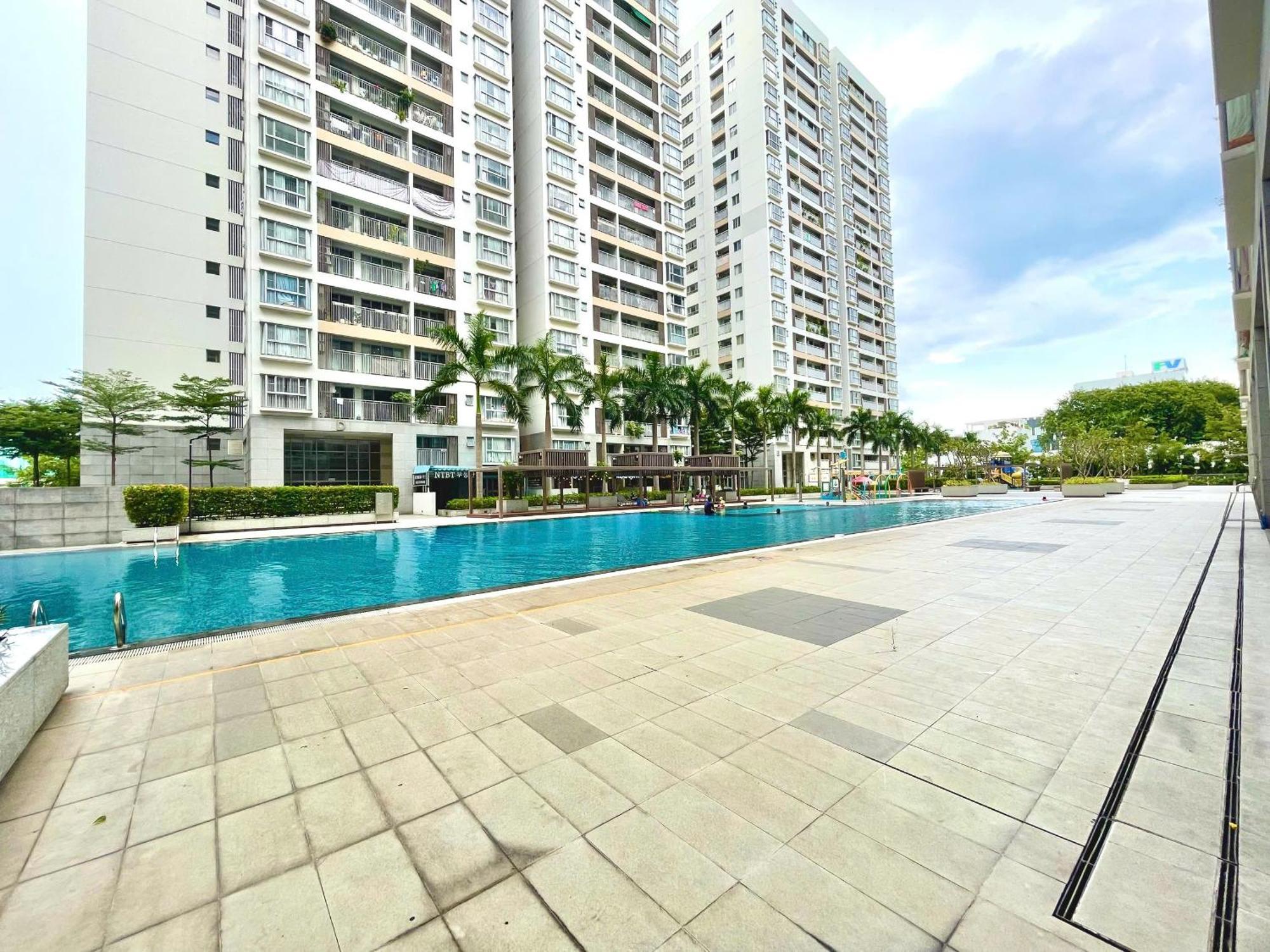 הו צ'י מין סיטי Secc Luxury 2-Br Apartment, Scenic Valley, Saigon Exhibition And Convention Center, Fv Hospital, Phu My Hung District 7 מראה חיצוני תמונה