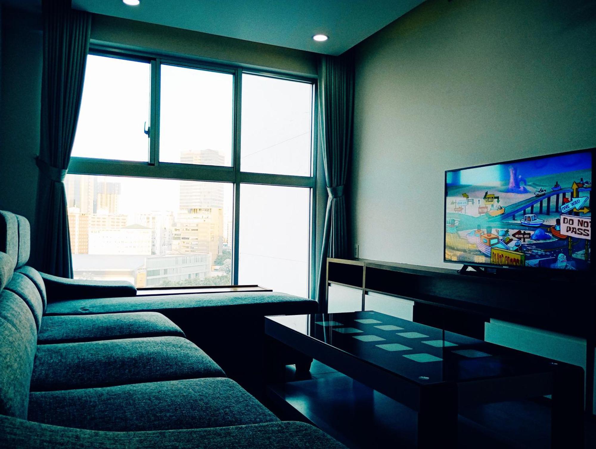 הו צ'י מין סיטי Secc Luxury 2-Br Apartment, Scenic Valley, Saigon Exhibition And Convention Center, Fv Hospital, Phu My Hung District 7 מראה חיצוני תמונה