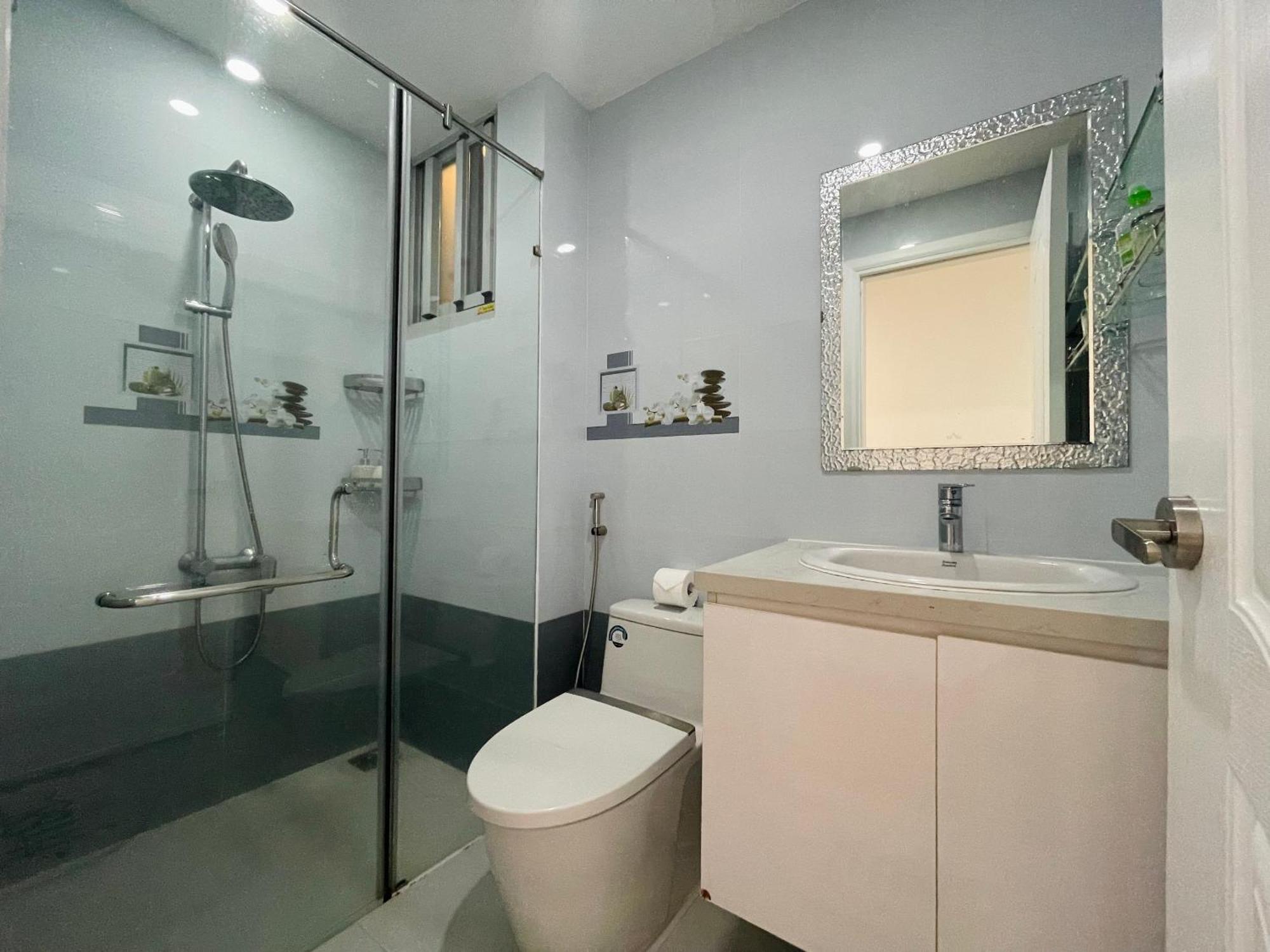 הו צ'י מין סיטי Secc Luxury 2-Br Apartment, Scenic Valley, Saigon Exhibition And Convention Center, Fv Hospital, Phu My Hung District 7 מראה חיצוני תמונה